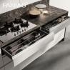 Buy cheap Modern New Design Melamine Kitchen Cabinets For Villa Project from wholesalers
