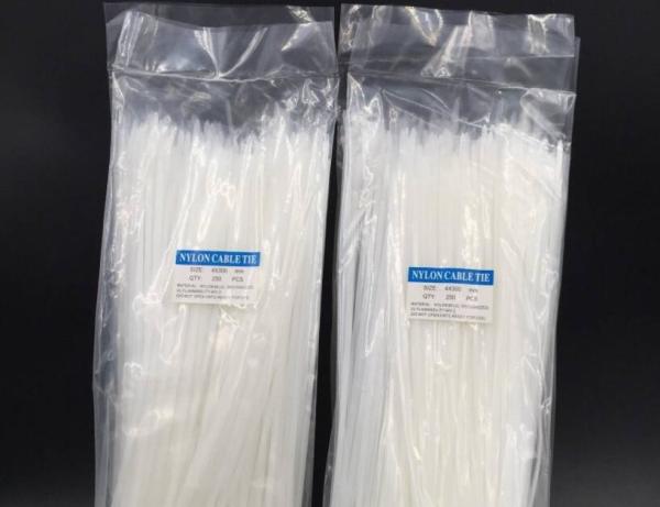 Buy cheap Heavy Duty Nylon Tie Wraps / Self-Locking Cable Ties 300mm Long from wholesalers