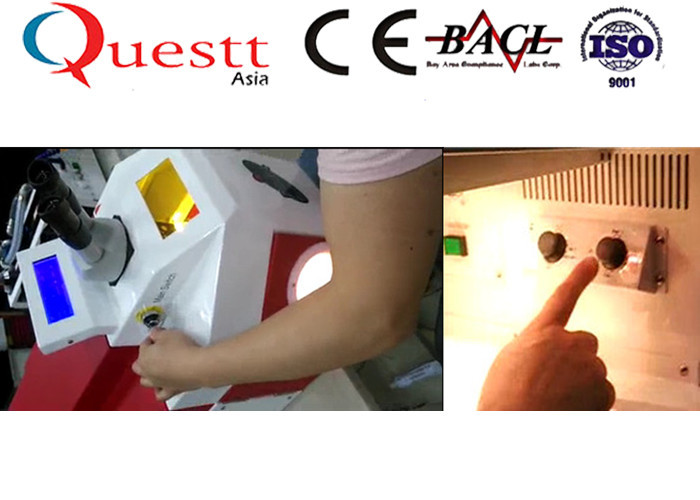 Humanized Design Mini Jewelry Laser Welding Machine With Imported Lens Reflection Mirror