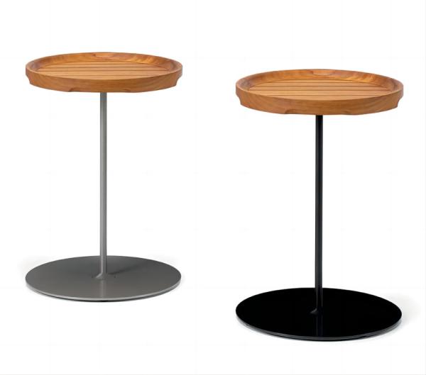 Buy cheap Plywood Small Side Coffee End Table Wooden Top Steel Base Tables For Lounge from wholesalers