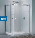 Corrosion Proof Glass Sliding Door Fittings Water Resistant Shower Door Roller