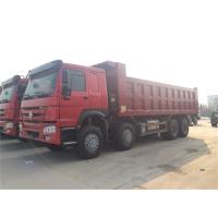 Buy cheap Sinotruk Howo 50 Ton 8x4 12 Wheeler Tipper Truck product