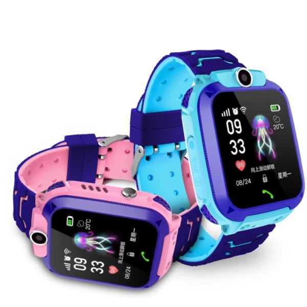 Buy cheap 2G Kids Fitness Watch Teenager gps tracker Q12 Voice Chat Call For Children SOS LBS Location from wholesalers