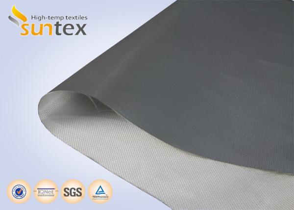 Buy cheap Silicone Coated Glass Fiber Fabric 0.4 Mm Cold And Heat Resistant Material from wholesalers