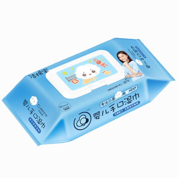 Buy cheap Alcohol Free Baby Cleaning Wipes Spunlace Material For Sensitive Newborn Skin from wholesalers