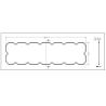 Buy cheap Rectangular LED Street Light Lens SMD7070 22IN1 TYPE4S Lens High Power LED Lens from wholesalers