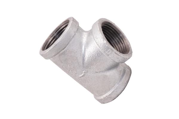 Buy cheap Durable Malleable Iron Pipe Fittings Galvanised Water Pipe Sanitary Tee Fitting from wholesalers
