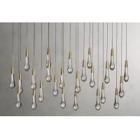 Buy cheap 50"L Rain Pendant Light 50W Linear Chandelier For Dining Room product