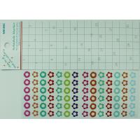 Buy cheap Fashion Holiday Calendar Reminder Stickers Paper Craft Flower Shapes Rotary product