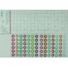 Buy cheap Fashion Holiday Calendar Reminder Stickers Paper Craft Flower Shapes Rotary Printing from wholesalers