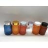 Buy cheap Translucent Frosted Glass Capsule Bottle Electroplate MSDS For Drugs from wholesalers