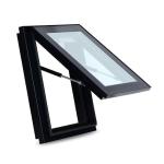 Tempered Glass Electric Window Aluminium Skylight Window with Heat Insulation