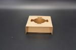 Disposable Take Away Cardboard Paper Cup Holder Boba Bubble Tea Paper Cup Holder