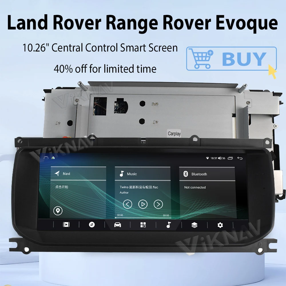 Android Touch Screen Car Radio For Range Rover Evoque L538 L551 2013-2017 Multimedia Player GPS Navigation Carplay