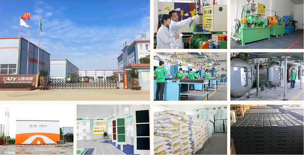 Prefabricated Sports Track For Athletic Nontoxic Jogging Track Elastic Seamless Track With Rubber Track Installation