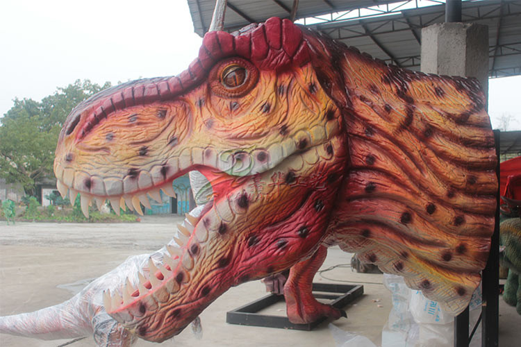 Jurassic Park Place Dinosaur Head Decoration Entertainment Equipment