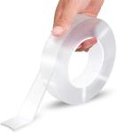 Blow Up Balloon PVC Nano Removable Wall Mounting Tape Water Activated