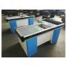 Buy cheap Customized Color Grocery Store Retail Cashier Desk / Stylish Cash Table For Hypermarket from wholesalers