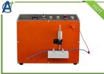 ISO6722 Road Vehicles Cable Scrap Abrasion Tester With Needle Of Diameter 0.45mm
