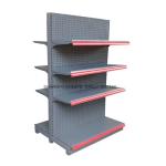 Supermarket shelves double sided shelves for retail store