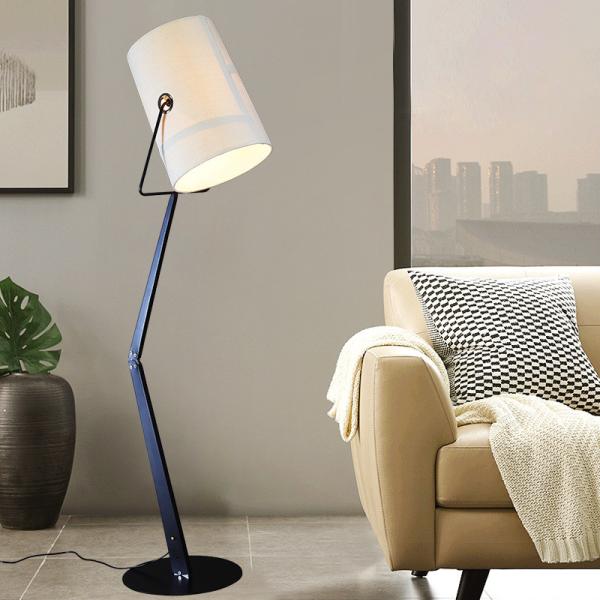 Buy cheap Nordic Modern Simple Hardware Cloth LED Floor Lamp tall standing floor lamp(WH-MFL-123) from wholesalers