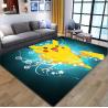 Buy cheap New Style Pikachu Cartoon Children's Crystal Velvet Living Room, Bedroom Living Room Floor Carpets from wholesalers