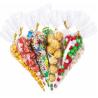Buy cheap Clear Plastic Packaging Treat Bags , Cellophane Cone Sweet Bags from wholesalers