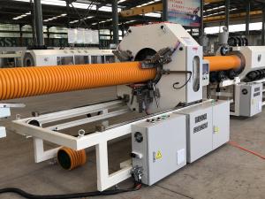 Wholesale Water Cooling Corrugated Drain DWC Pipe Forming Machine Corrugated pipe production line from china suppliers