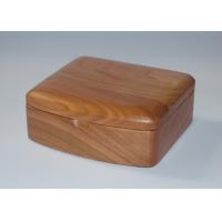Buy cheap Customized Logo Solid Wood Jewelry Box , Unique Wooden Jewelry Boxes product