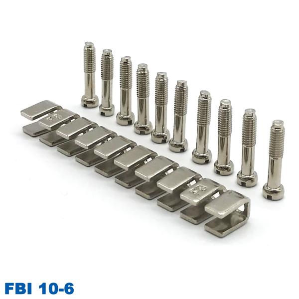 Buy cheap UK5N UKK5 UK2.5B Din Rail Terminal Blocks Accessories Center Jumper 10 Pole FBI 10-6 from wholesalers