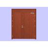 Buy cheap 60 min Mother And Son Leaf 50 mm Veneered Wood Fire Door With Steel Frame from wholesalers