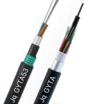 2- 288 Core Moisture Resistant Steel Tape Armoured GYTA53 Fiber Optic Cable For