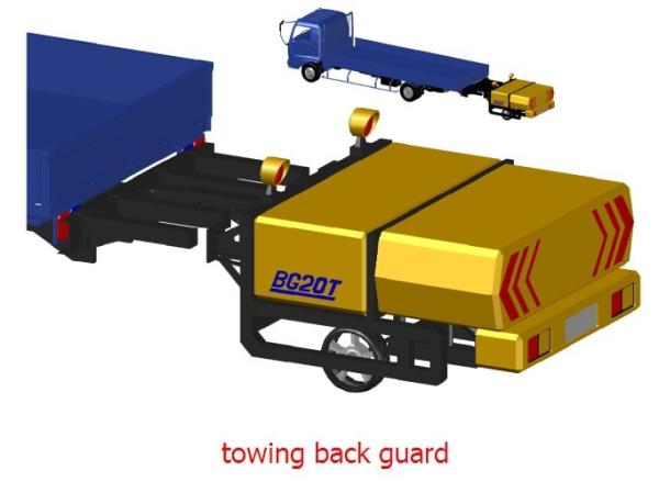 Buy cheap 20t Oversize Vehicle Towing Guard Truck Mounted Attenuator from wholesalers