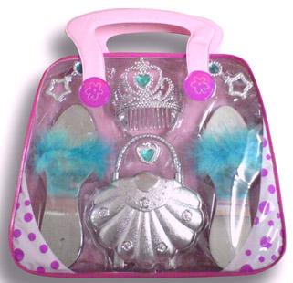 Buy cheap Kids beauty set with shoes,handbag,crown Promotional gift for Chrismas from wholesalers