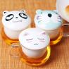 Buy cheap Fancy Cartoon Glass Tea Tumbler With Infuser , Pyrex Glass Tea Travel Mug from wholesalers