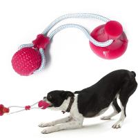 Buy cheap Pet Dog Self Play Tug Pull Force Vent Durable Strong Teeth Cleaning Suction Cup product