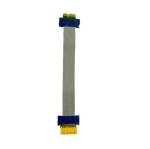 Flexible Slot PCI Express Relocate Cable PCI-E 1X to 1x Slot Riser Card Extender