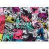 Buy cheap Comic Printing Activewear Made From Recycled Plastic Polyester Stretch Fabric from wholesalers