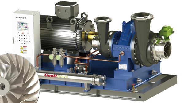 Buy cheap 120 m³/min Turbine Vacuum Pump in Paper Making Industry PLC Control from wholesalers