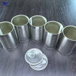 Size D73x113mm 300g Empty Tinplate Can For Sauce Packing