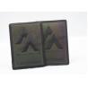 Buy cheap Washable 3M Reflective Labels 8 Colorway Laser Etched Leather Patches from wholesalers