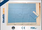 SMS Single Plain Disposable Surgical Drapes , Comfortable Medical Drapes