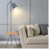 Buy cheap Standing LED iron tripod floor lamp for sitting room Studio wooden floor lamp(WH-WFL-15) from wholesalers