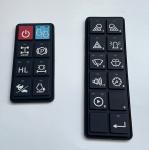 80 Shore A Laser Carving Waterproof Silicone Remote Control Buttons