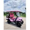 Buy cheap 2+2-Seater Luxury Pink Electric Golf Cart With High Horsepower 14-Inch Off-Road Tires Lithium Battery from wholesalers