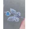 Buy cheap Cultivated Diamond Butterfly Bracelet Fancy Color Diamond Jewelry Earing Necklace from wholesalers