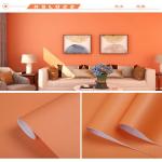 Waterproof Plain Color Black Wallpaper Luxury Design Style for Home Decoration