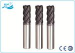 Solid Carbide Cutter 2 / 4 / 6 Flute End Mill 50-100mm Overall Length