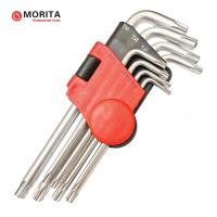 Buy cheap Plastic Holder Torx End Allen Key Kit 9 Pce CR-V Steel  Screwdriver and Socket set A Tamper Proof Torx product