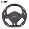 Buy cheap 350mm New Racing Car Volkswagen Led Steering Wheel Carbon Fiber Leather from wholesalers
